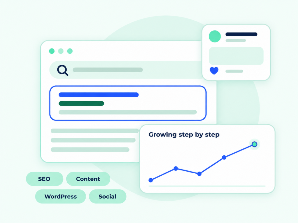 mint saas dashboard analytics illustration
